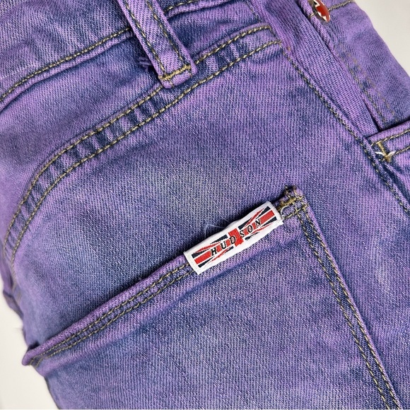 Hudson KASS Purple Distressed Jeans 27x28 - Picture 6 of 13